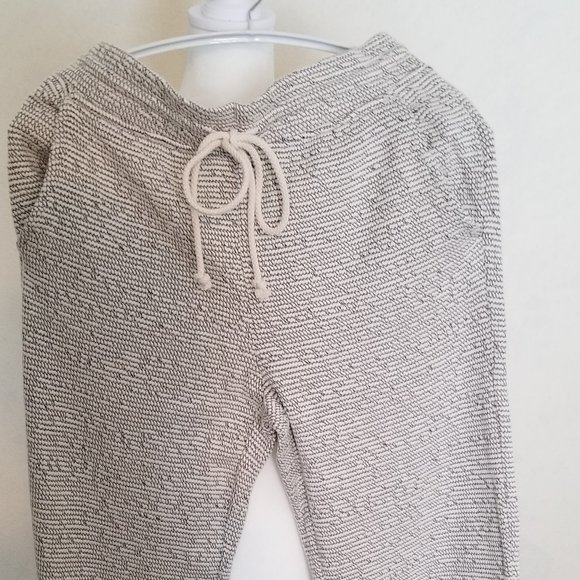 Lou and Grey Wide Leg Lounge Pants Size Small Grey and White Texured. - Picture 2 of 9